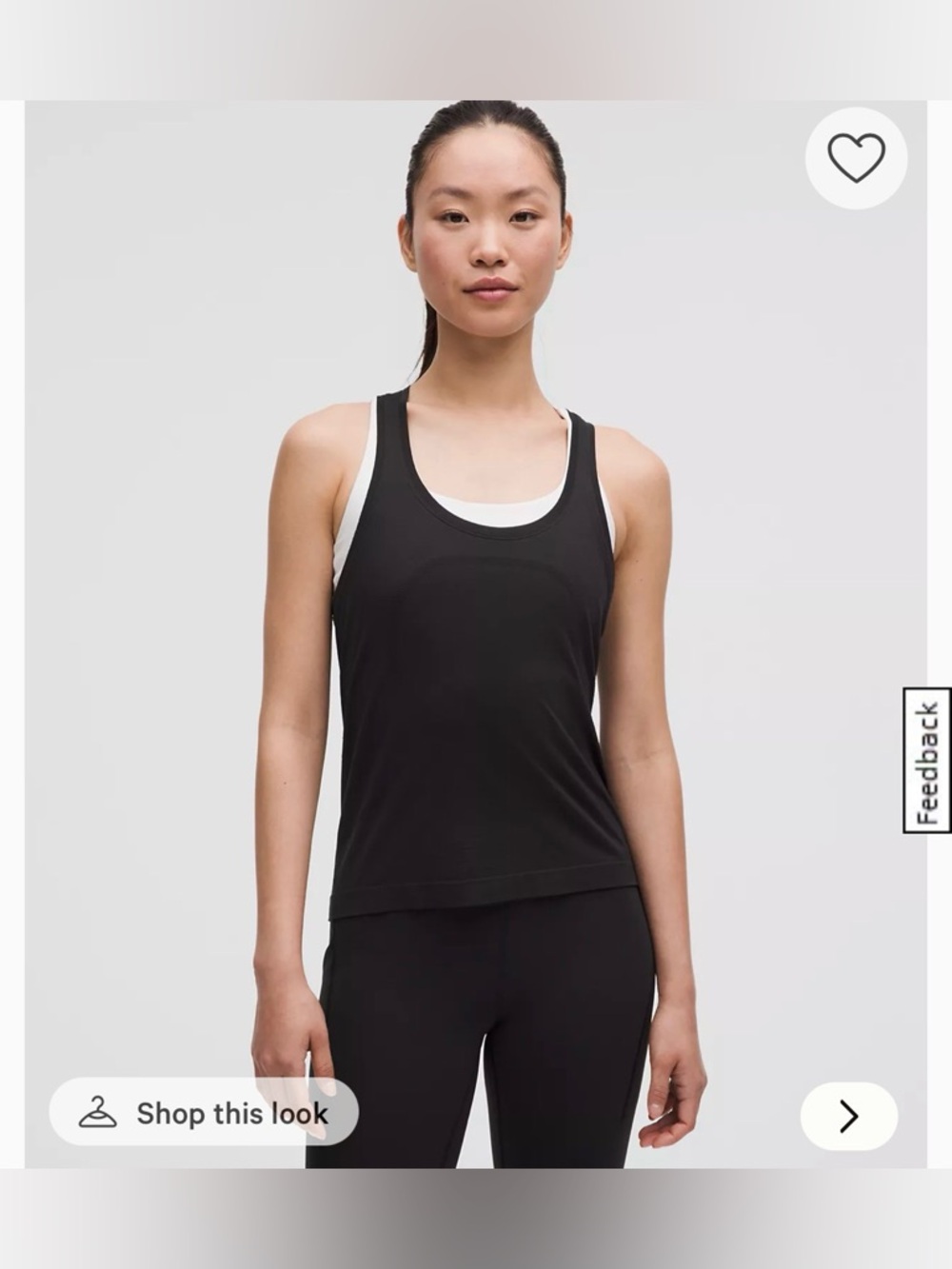 Lululemon Swiftly Tech Racerback Tank Top 2.0, Waist Length